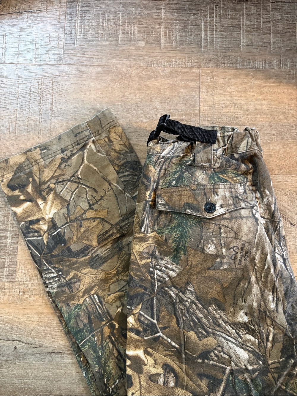 Real Tree Cargo Camo Pants - Brown & Green